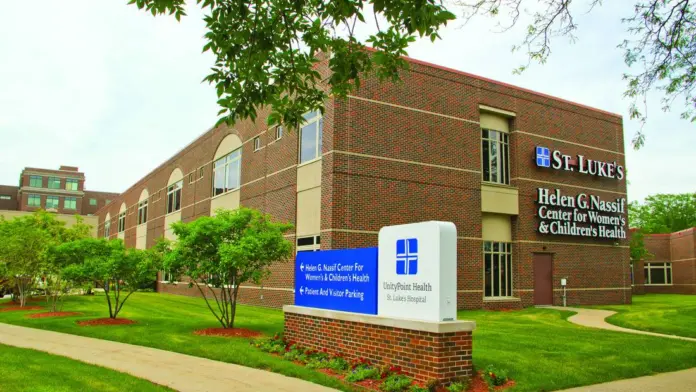 The facilities at St. Luke's Hospital in Cedar Rapids, IA 3